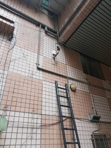 名昌監控 - 新莊社區3米以上老舊攝影機更換