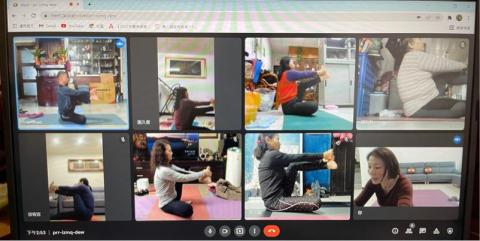 昕云（身心靈平衡） - 透過線上教學，提供簡單的替代式給筋骨較硬的同學