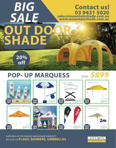 好好玩工作室 - 透過客戶的白背景帳篷搭配綠地背景-合成廣告單