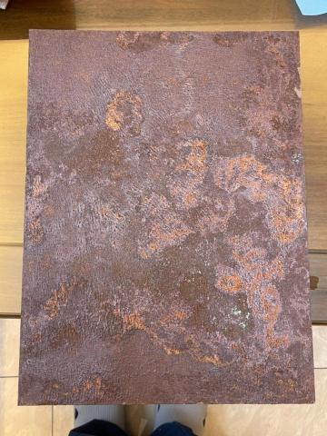 堡證油漆 - 矽酸鈣板銅鏽化