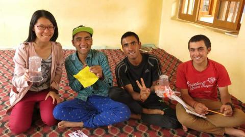 蔡老師暖心英文 - Ladakh students