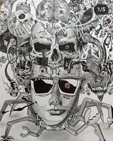 繪圖課程 - 禪繞畫設計