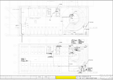 江振安（諾德設計） - 地下室平面