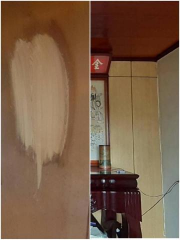 張馨云 - 神明廳油煙清潔前後