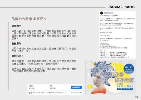 Naomi Wang - 創意類貼文案例