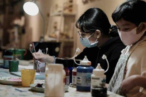 竹山水墨畫學習老師推薦曾瓊儀