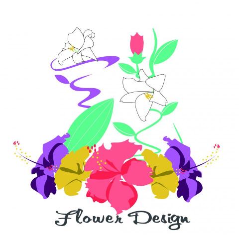 雅婷蔡 - 花店LOGO