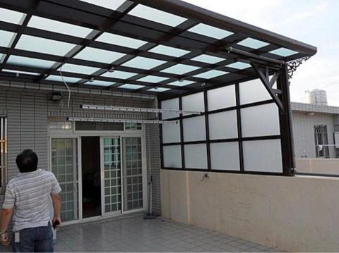 鉅霖鋼鋁工程行 - ➡️不銹鋼烤漆採光罩⬅️