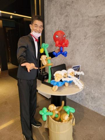 阿州創意工作室 - 蜘蛛人、elsa 、Hello Kitty……各種可愛造型氣球