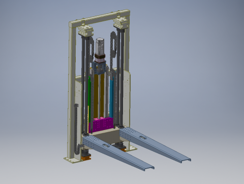 will - 棧板起重機構