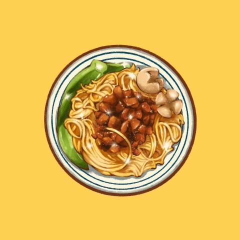 麻糬貓_MAJI cat  - 食物插圖