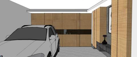 黃上仁 - 玄關3D圖