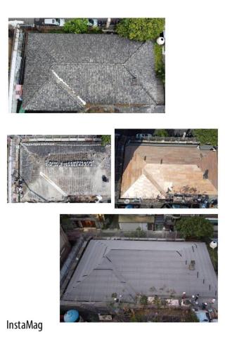 誼諾室內空間規劃 - 天母 70年老屋 屋頂整修 防水工程