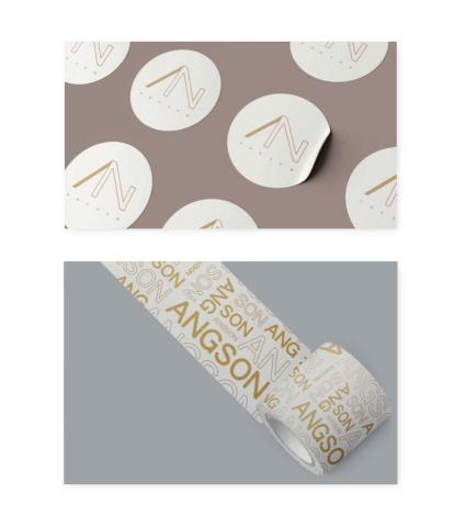 Nora - AN（網路服飾視覺設計）- 品牌周邊設計