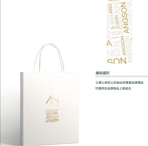 Nora - AN（網路服飾視覺設計）- 紙袋/輔助圖形設計