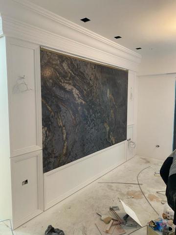 沐捷水電室內裝修工程 - 沙發牆