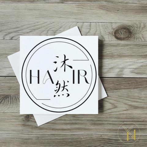 黃因音 - 接案_髮廊logo