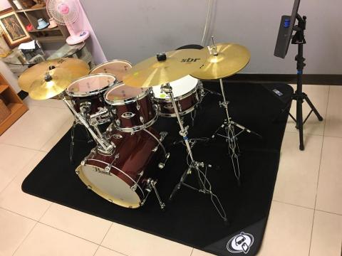 樂途 - 二樓的練習Pearl鼓組