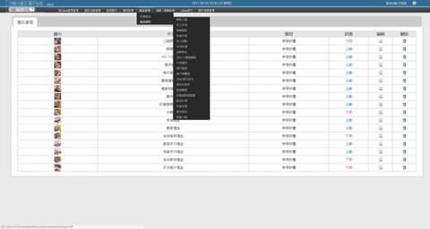 腳印資訊有限公司 - 【美食線上購】後台 - 產品管理