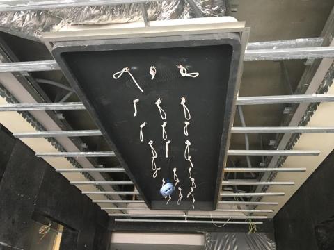 靖成實業-木作輕鋼架工程 - 輕鋼架混木作造型天花