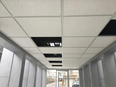 靖成實業-木作輕鋼架工程 -  輕鋼架半明架天花板
