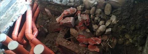 崴穎工程 - 污水管打除與配管