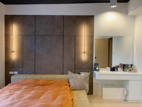 炤京室內裝修設計 - 工業風-主臥室 炤京室內裝修設計 - 工業風-主臥室