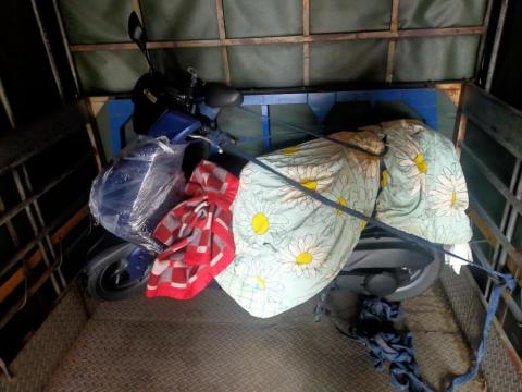 潘豐企業社 - 機車搬運