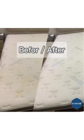 家的清潔百科居家|沙發|床墊|地毯|冷氣|洗衣機 清潔 - 床墊清潔前後對比 家的清潔百科居家|沙發|床墊|地毯|冷氣|洗衣機 清潔 - 床墊清潔前後對比