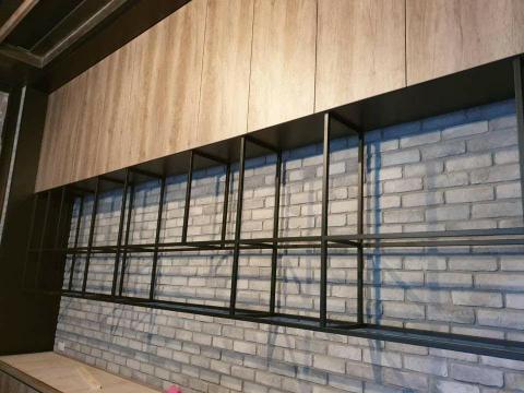 隆都營造 - 白鐵烤漆置物架