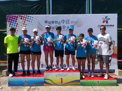 陳教練專業網球課程 - 全國大專院校網球公開賽團體冠軍