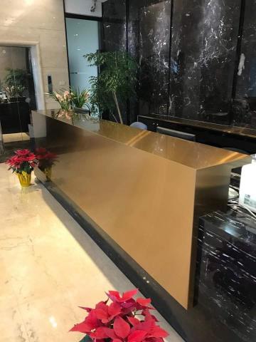 隆都營造有限公司 - 鍍鈦櫃檯包版