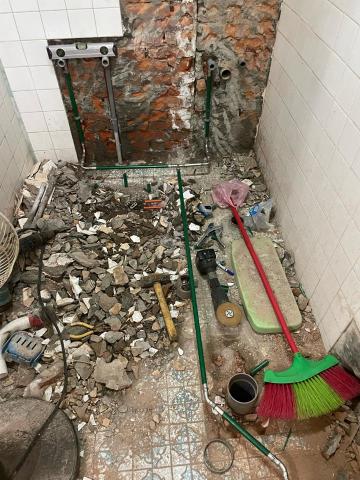 家庭水電 - 白鐵壓接重配管路