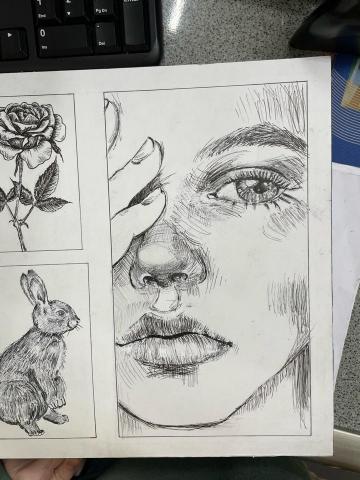 陳玟伊 - 代針筆 繪畫作品