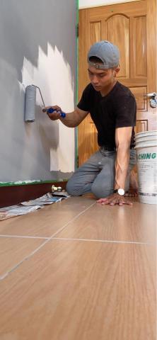 石坤儒 - 大面積滾塗