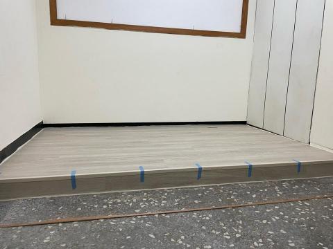 柏宇工程室內裝修 - SPC石塑地板架高工程