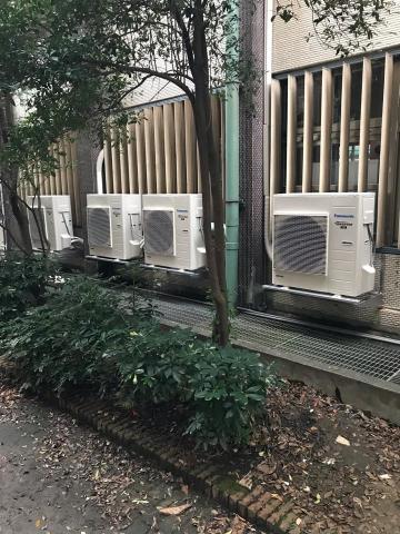 冷氣安裝、清洗、維修 - 學校冷氣施工