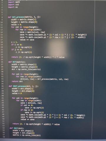 王思灝 - 基於DCT的影像壓縮