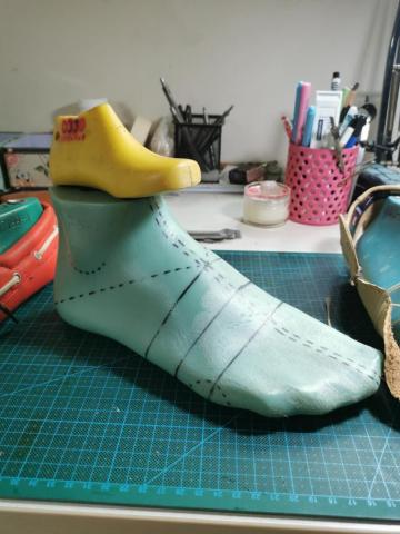 製鞋設計版師 - 腳型模