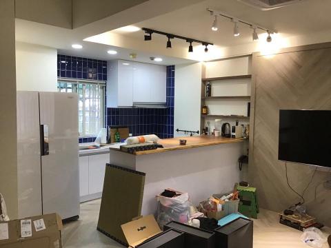 別墅、透天、規劃、統包 - 7。拆除後、廚房