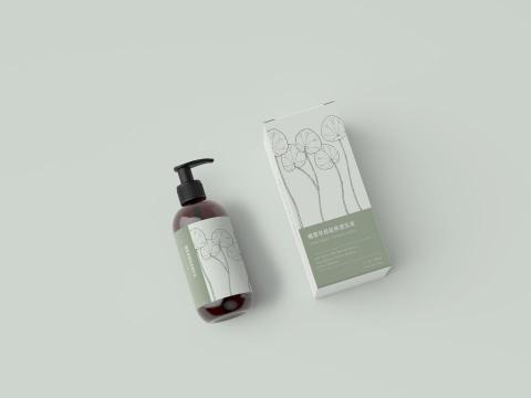 浮現設計 Present Design - 包裝設計｜積雪草超能修復乳液