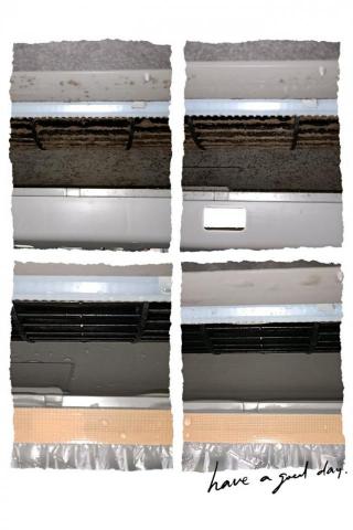 小林冷氣清潔 - 濃濃的黴味