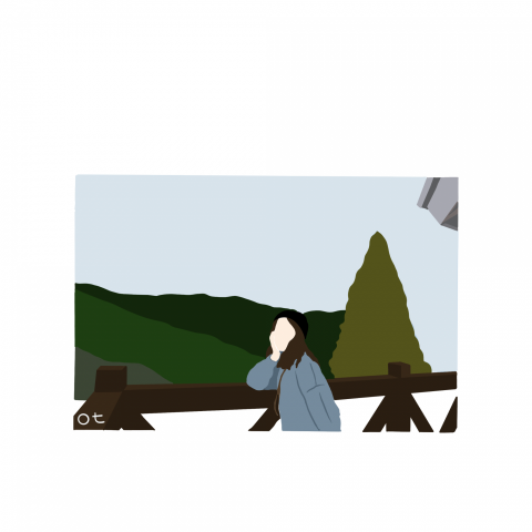 圈七 - 似顏繪-色塊