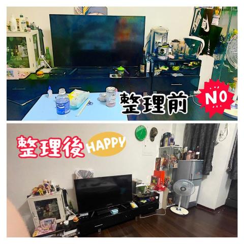 台中阿榮大型廢棄傢俱清運（居家水電） - 電視櫃 冰箱 清潔