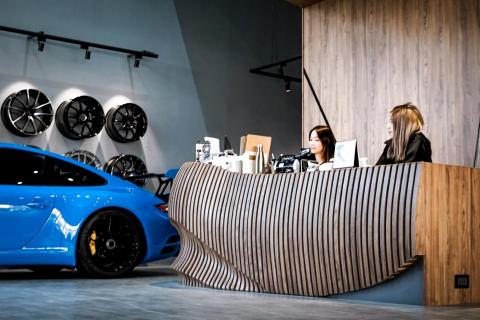 亞勝宏室內設計有限公司 - 哈伯汽車內湖總公司
