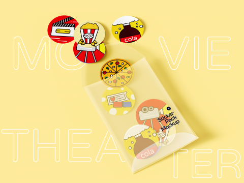 胡宇甄 - 貼紙設計 胡宇甄 - 貼紙設計