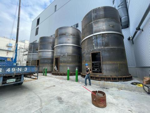 阿農漆藝工程 - 台南 安南區 新吉工業區噴漆工程施工前