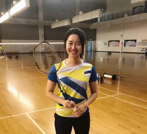 台北中山區羽球教練推薦李婉均