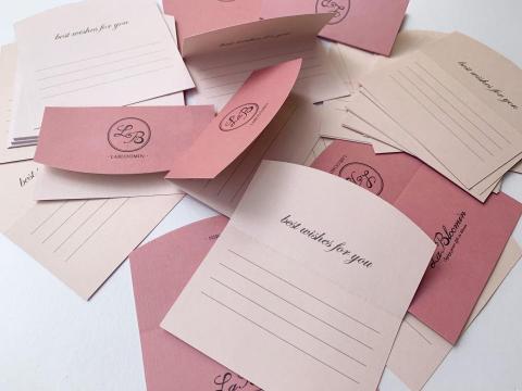 葉子瑄Ally - 品牌祝福小卡