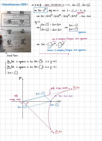自動控制、線性代數 (電機系) 、工程數學解題 - 線性代數/工程數學